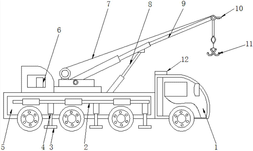 Lifting device for highway bridge