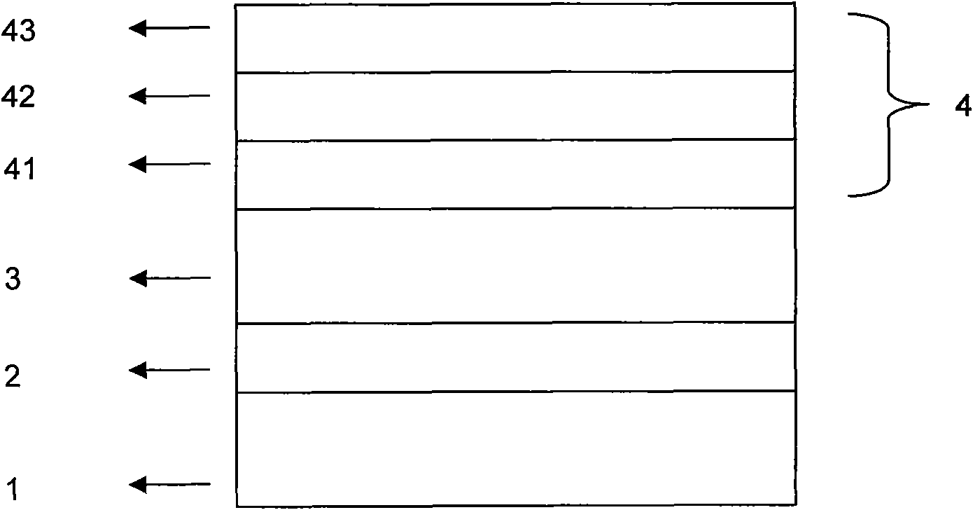 Semitransparent inverse organic solar cell and preparation method thereof