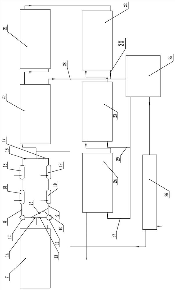 Biochemical sewage treatment system and sewage treatment method thereof