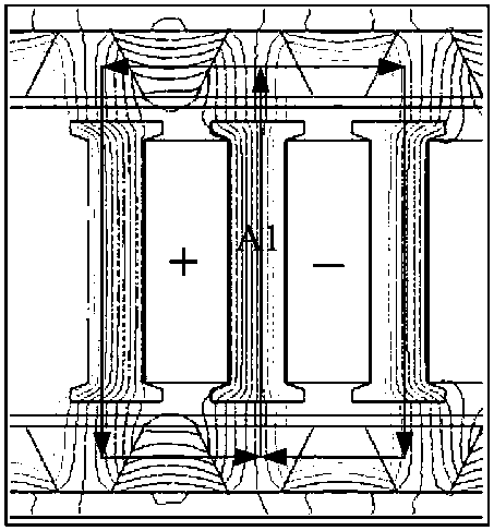 Primary and secondary yoke-free permanent-magnetic linear synchronous motor with double-side secondary structure