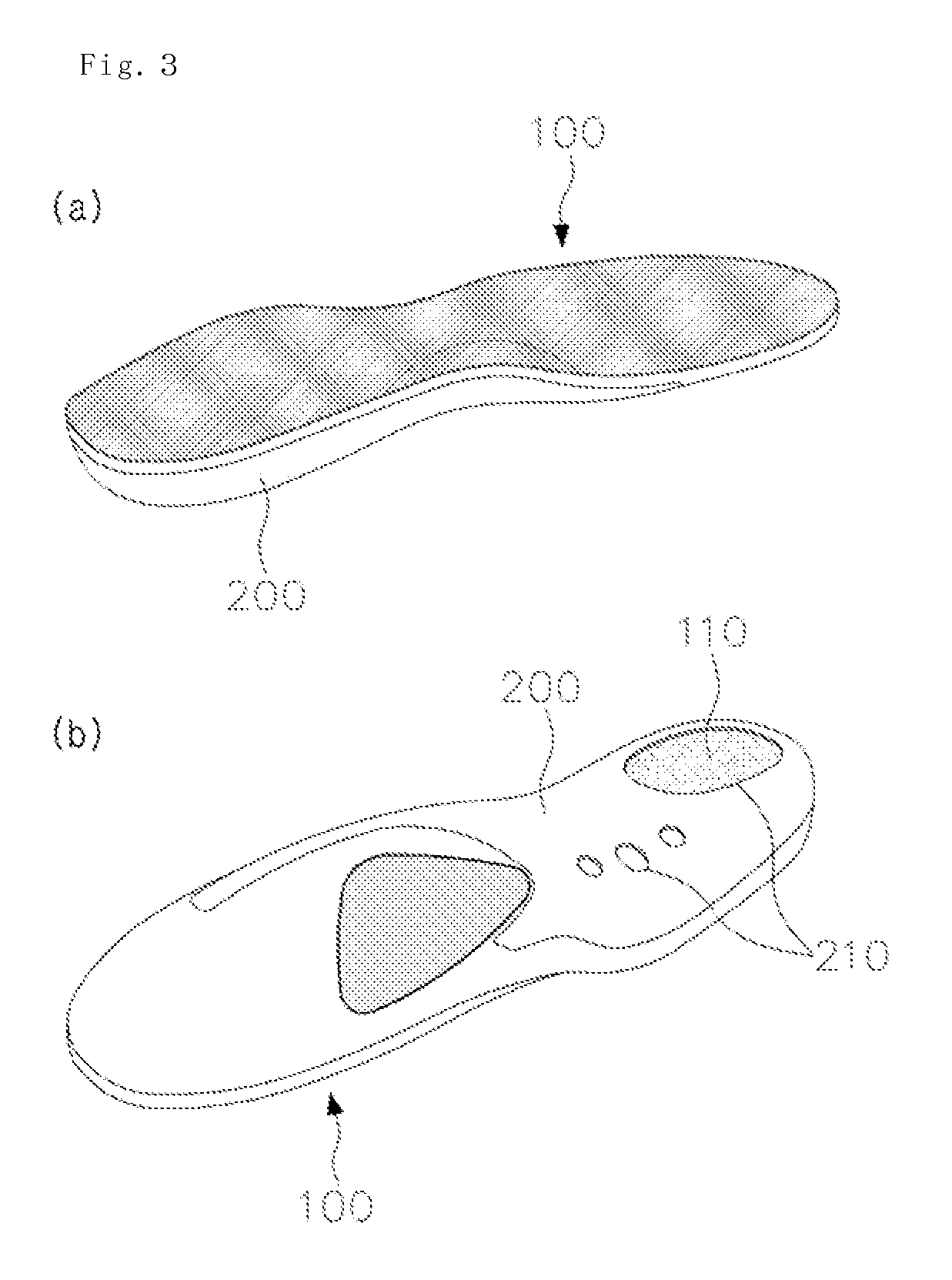 Inner sole including an air bag