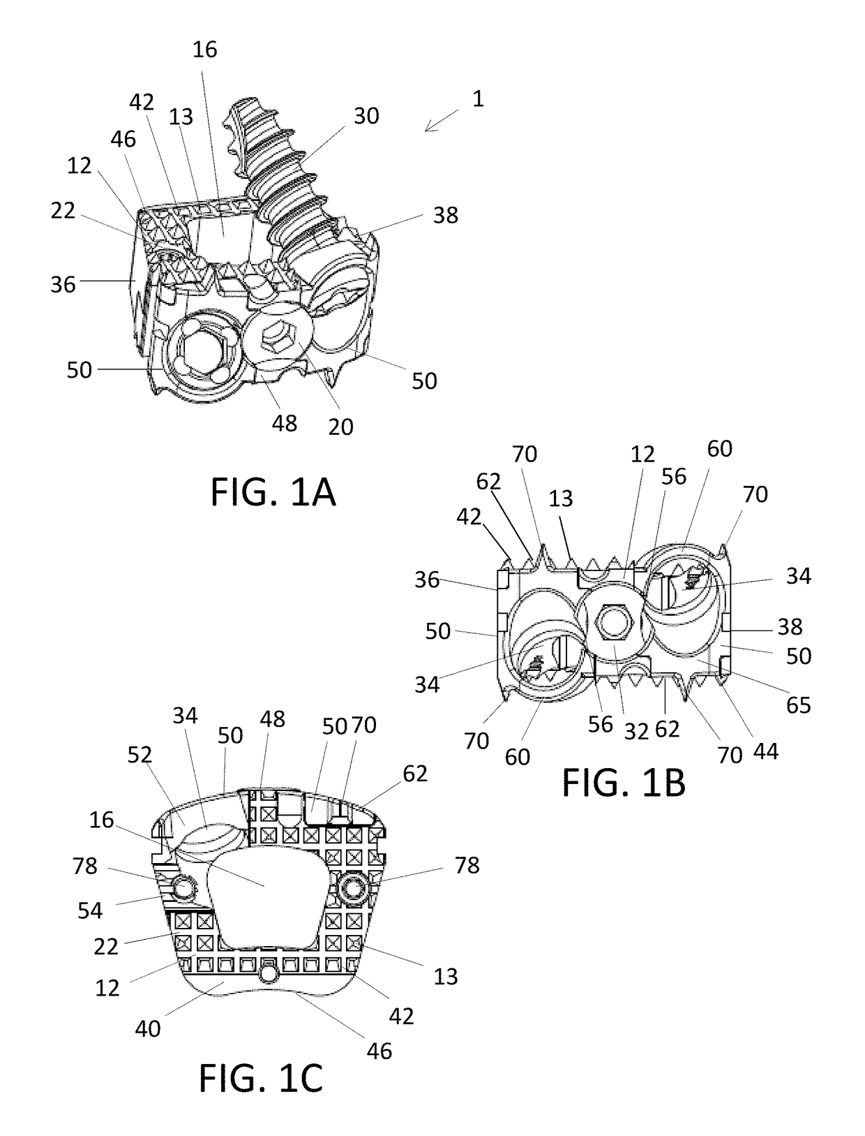 Standalone interbody implants