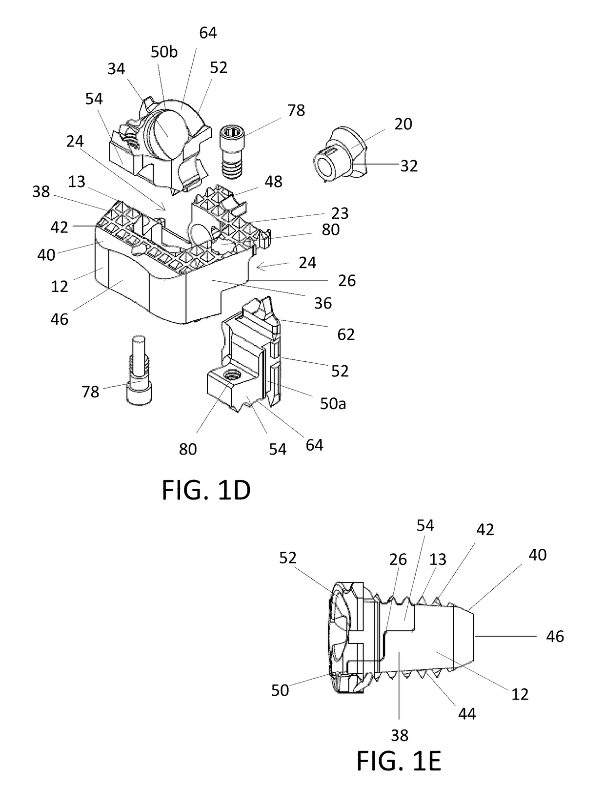 Standalone interbody implants