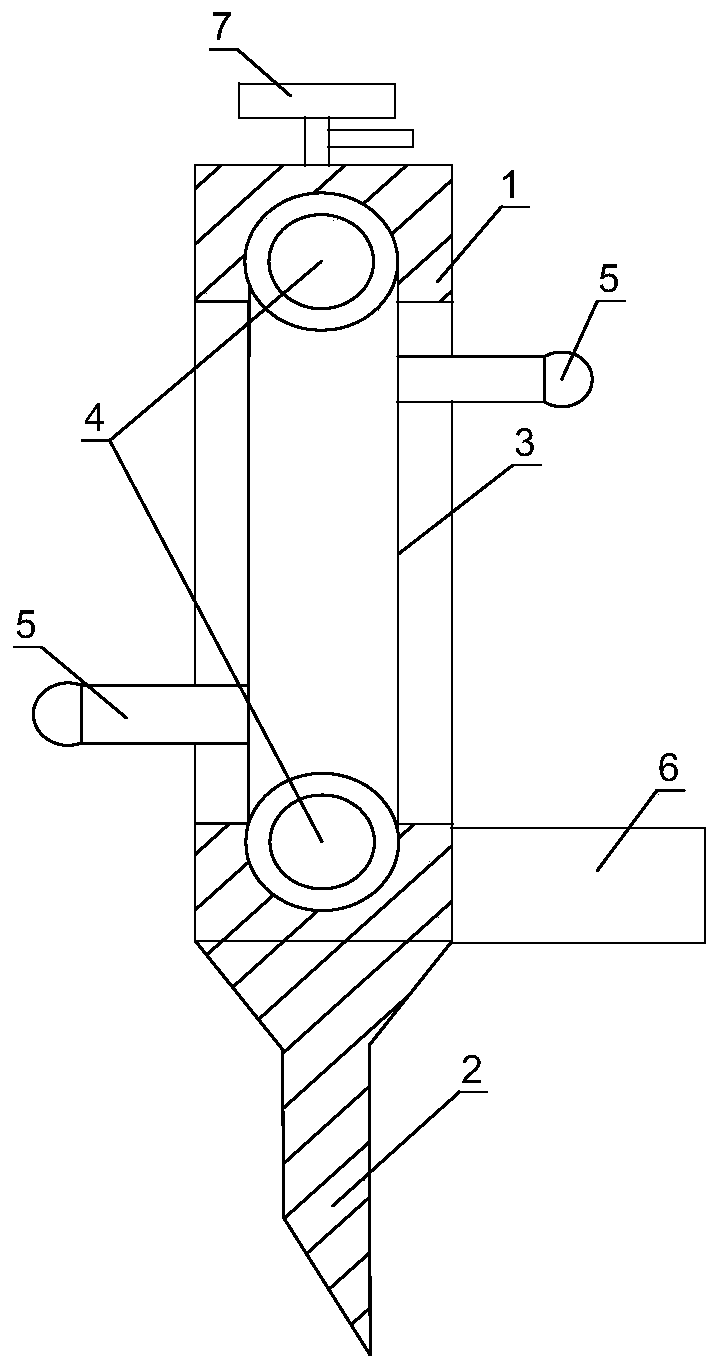 Environmental monitoring device for agricultural planting