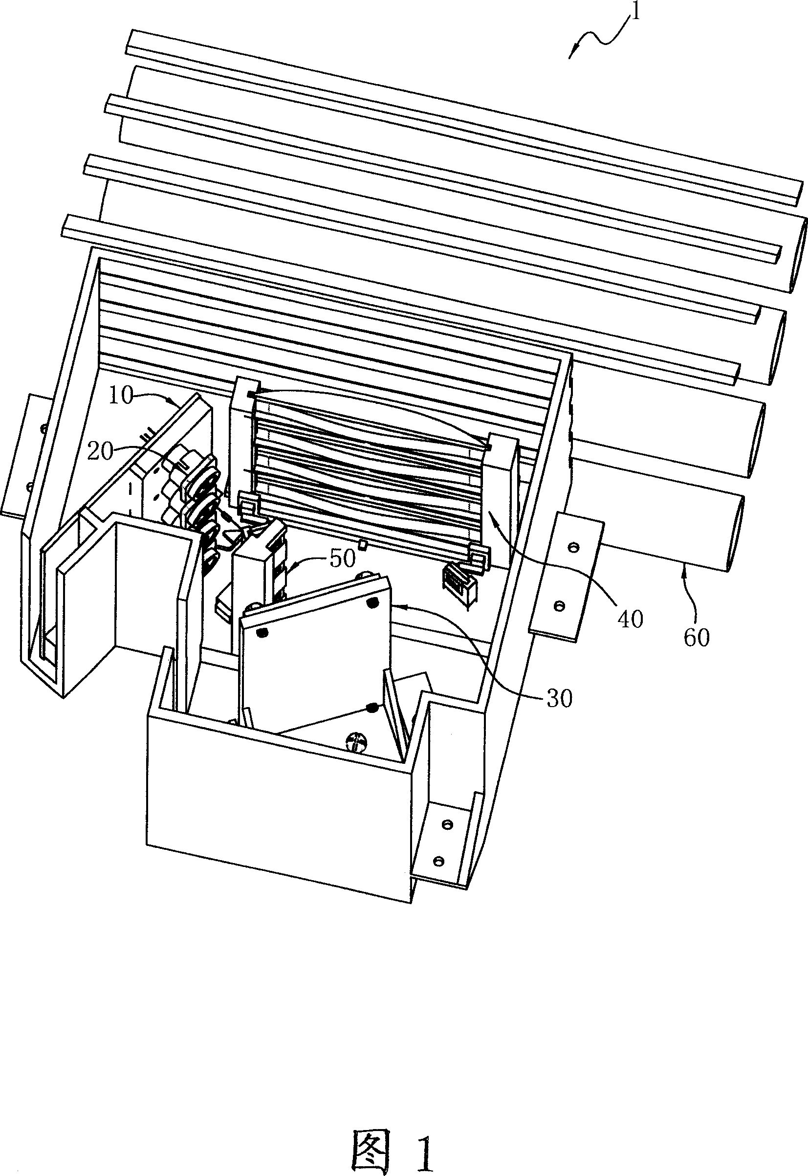 Multibeam straight-line laser scanning device