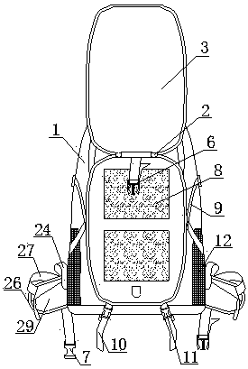 Multifunctional travelling bag