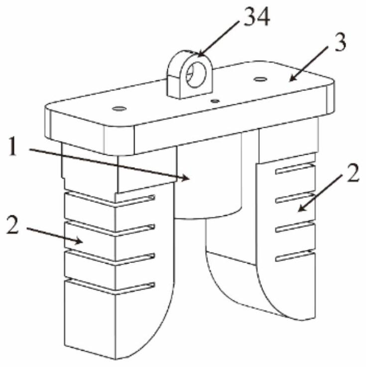 A kind of soft robot grasping device and grasping method