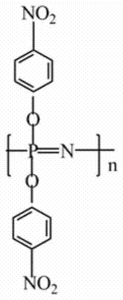 Nitropolyphenoxyphosphazene and its preparation method