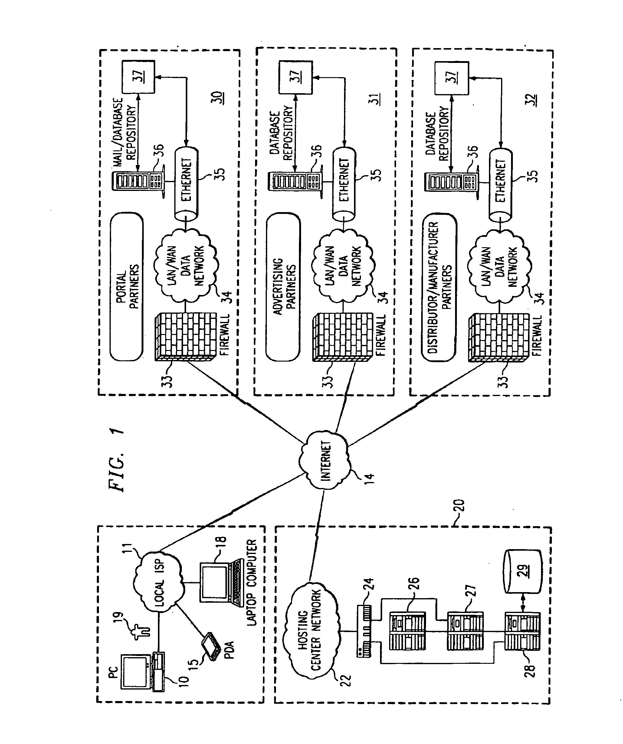 Virtual document organizer system and method