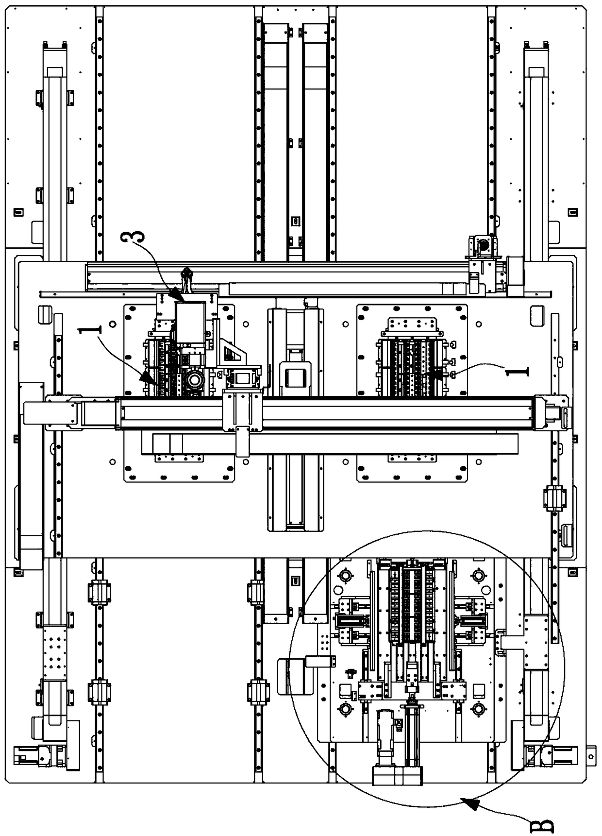 Cell module BUSBAR welding robot and machining method thereof