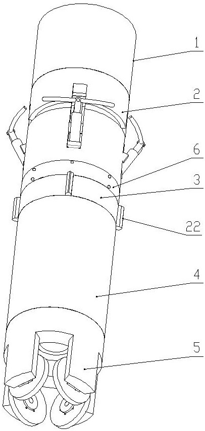 A multifunctional shale geological exploration drill bit and its working method