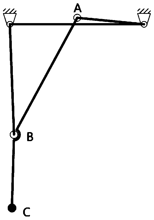 A four-link power-assisted walking mechanism