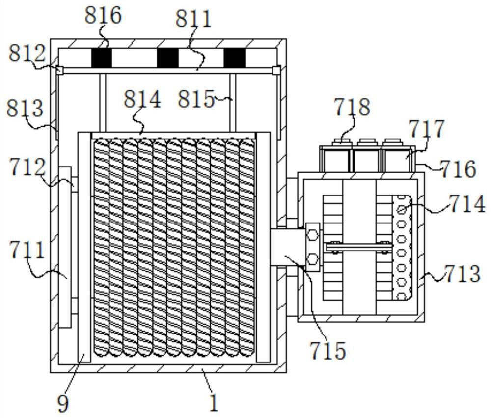 Paying off device for building construction site and using method thereof