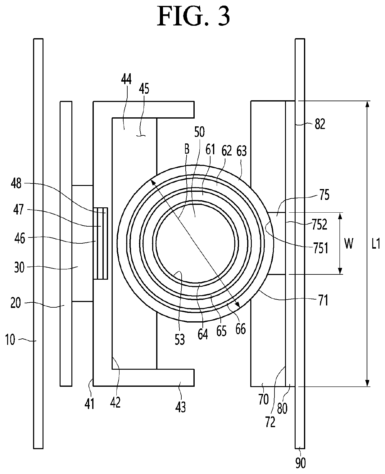 Electronic device with cylindrical battery