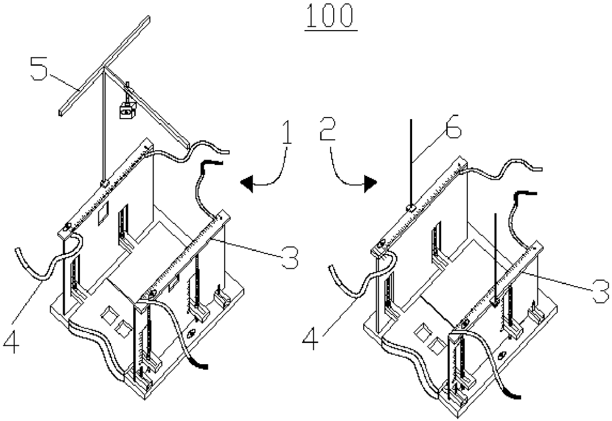 Accurate puncture positioning and supporting system for minimally invasive puncture for intracranial hematoma