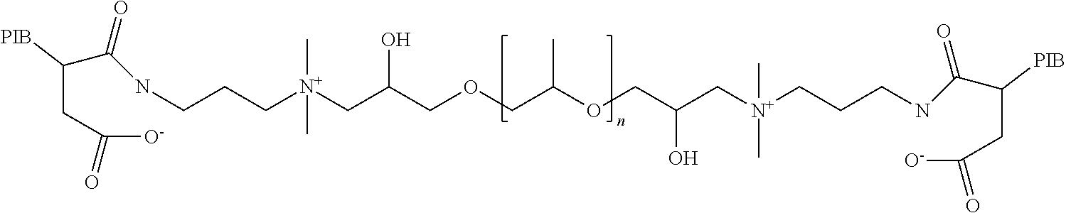 Quaternary ammonium detergent fuel additives