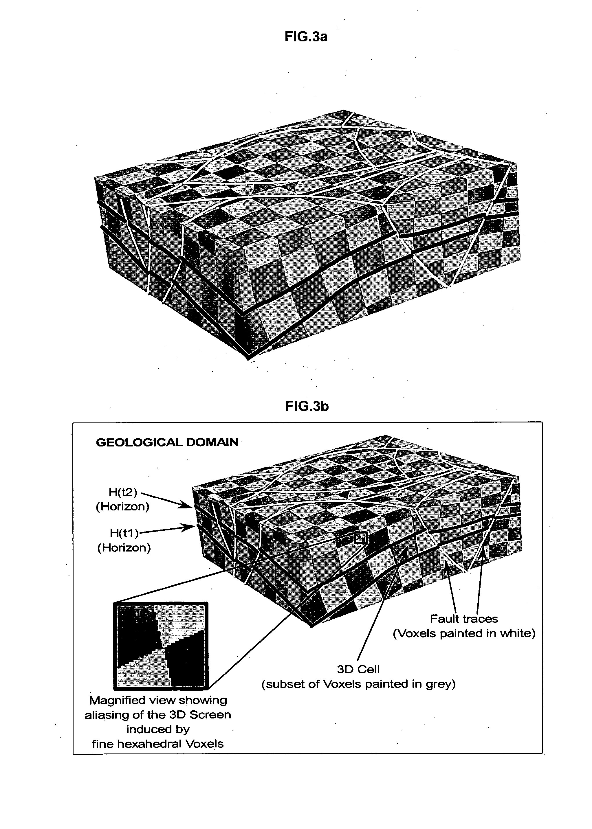 Method For Building A Three Dimensional Cellular Partition Of A Geological Domain