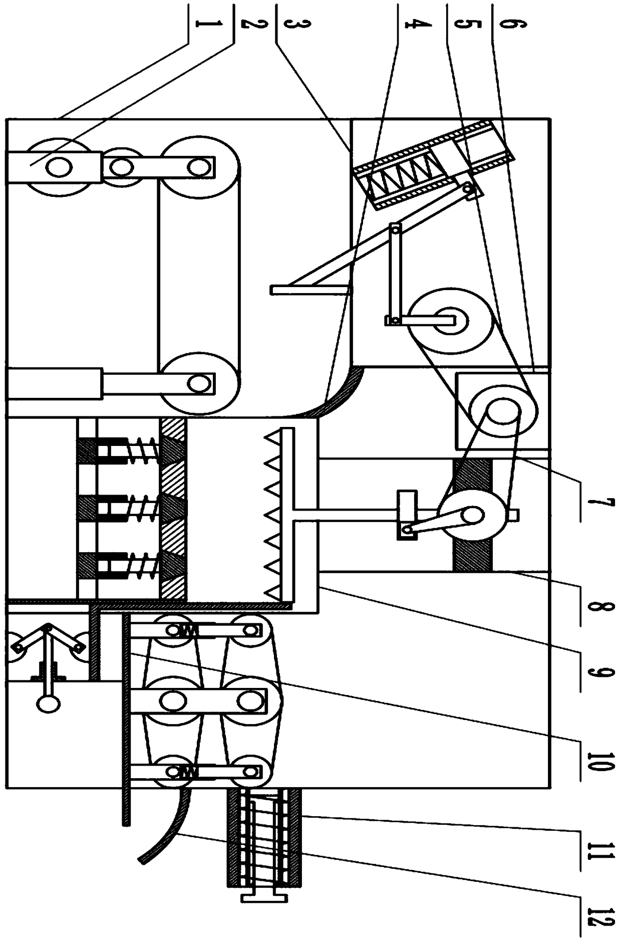 Garbage disposal device for environment protection