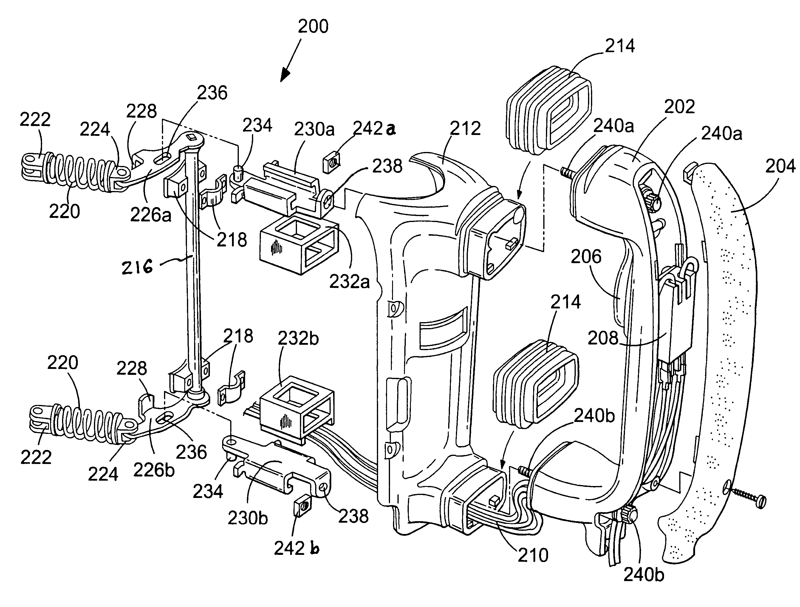 Vibration reduction apparatus for power tool and power tool incorporating such apparatus