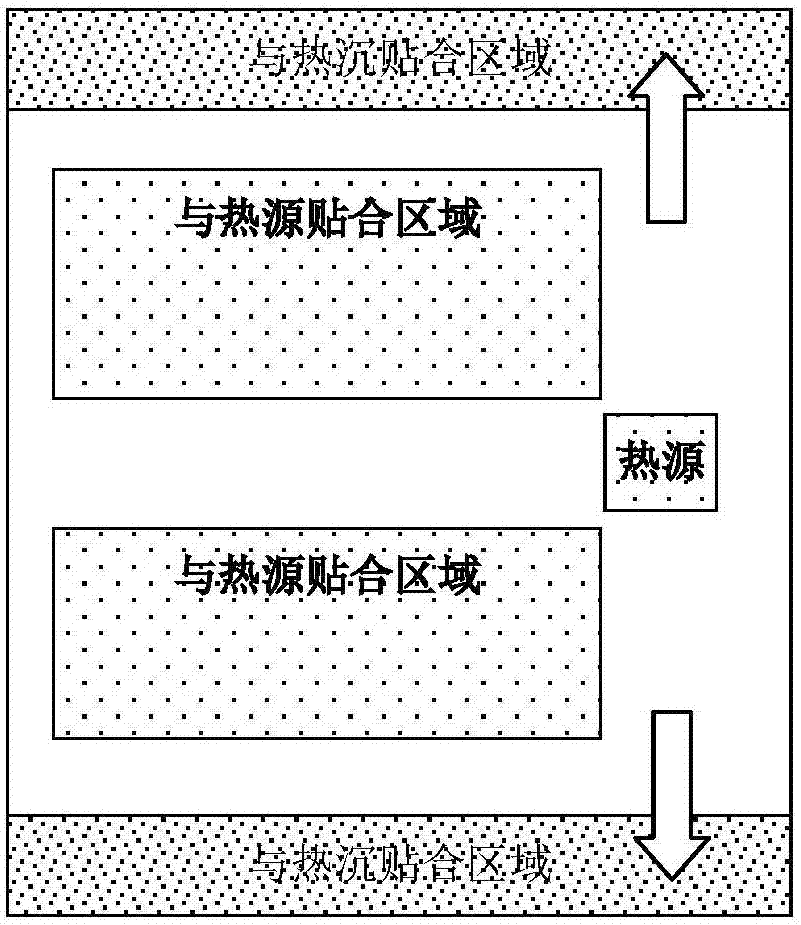 Vapor chamber based on flat-plate loop heat pipe