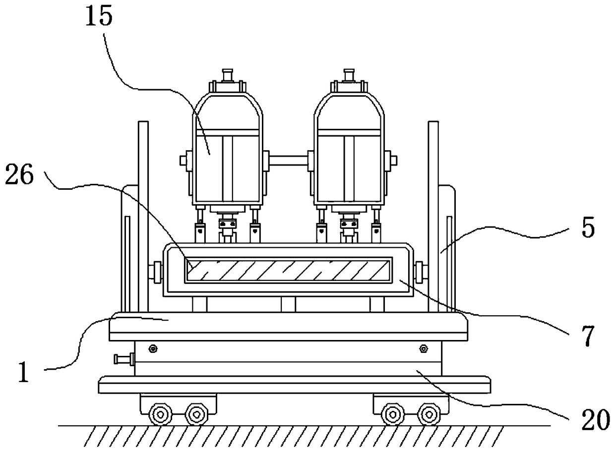 Separation device for oil exploitation and with preliminary filter function