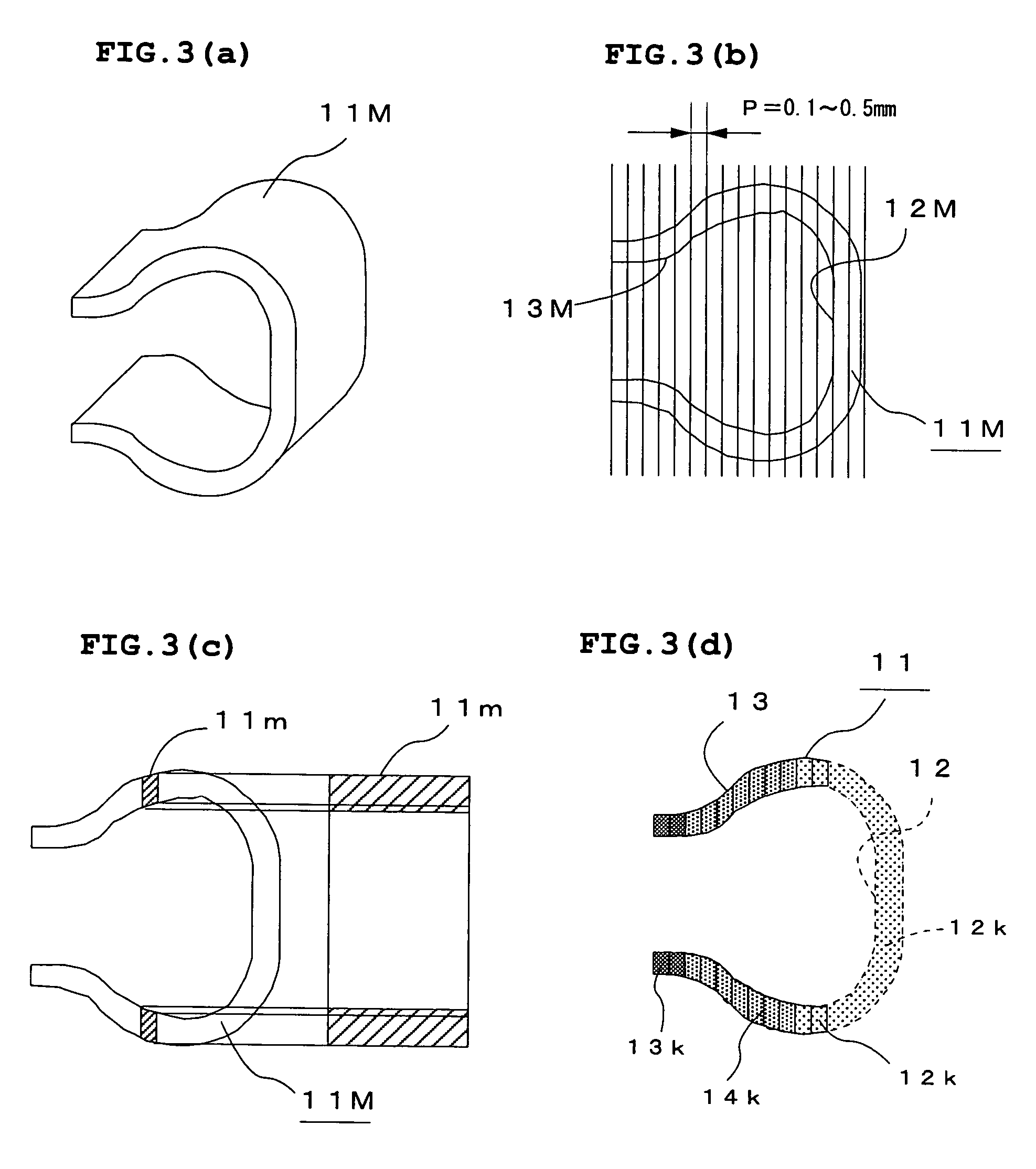 Method for producing tire vulcanizing mold and tire vulcanizing mold