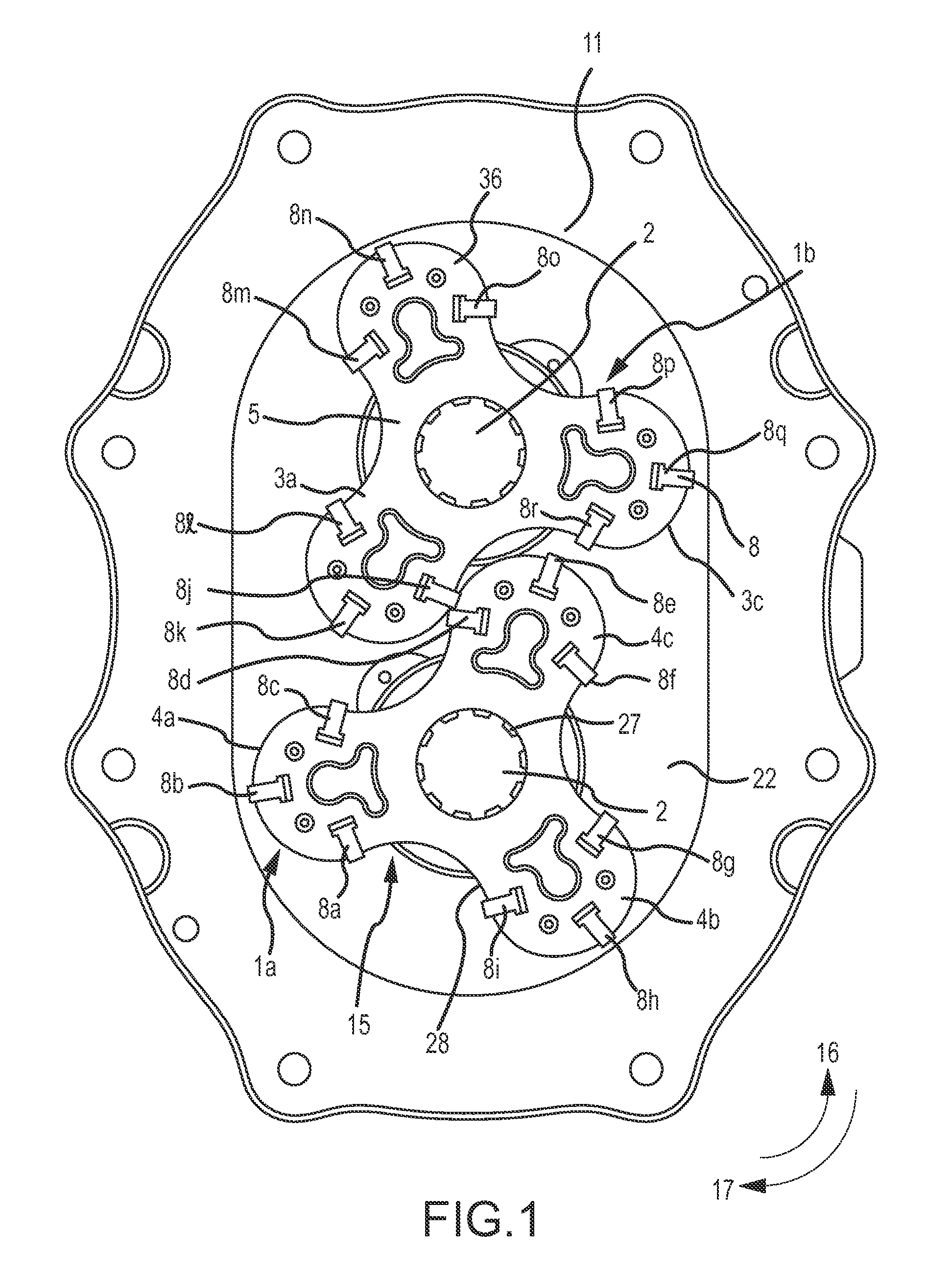 Rotary lobe pump with wiper blades