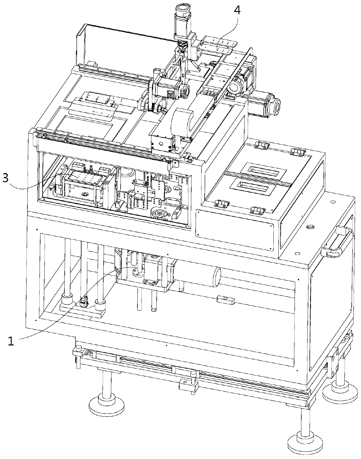 Lithium capacitor plate inserting machine and lithium capacitor plate inserting method