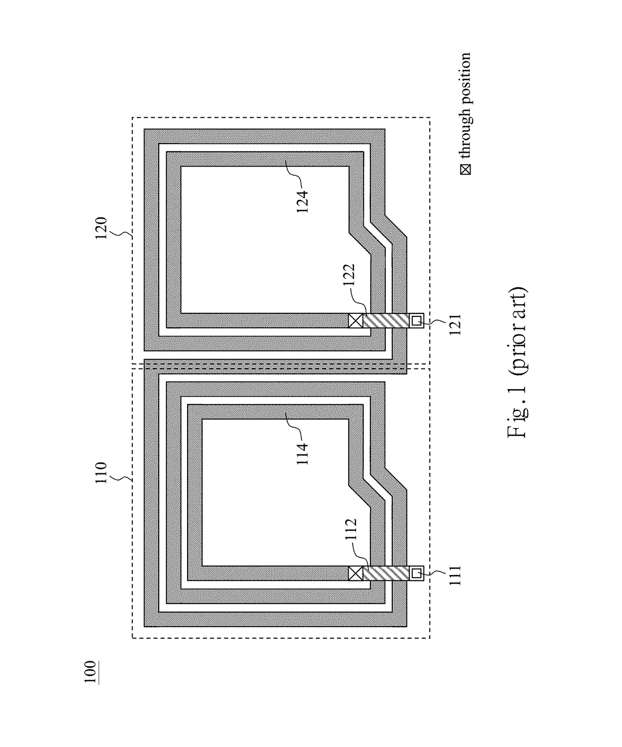 Integrated inductor structure and integrated transformer structure