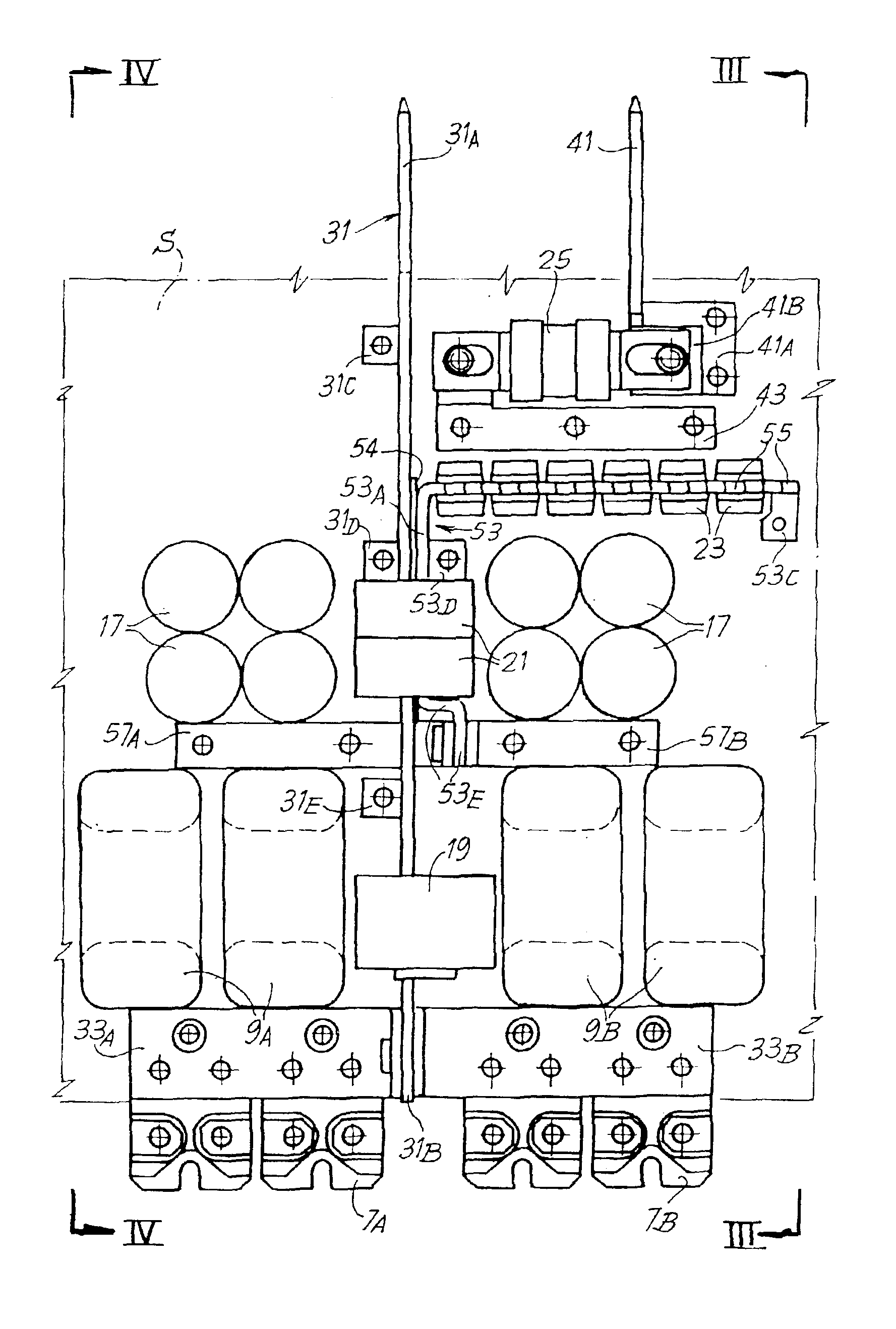 Electric-power supply with rectifier