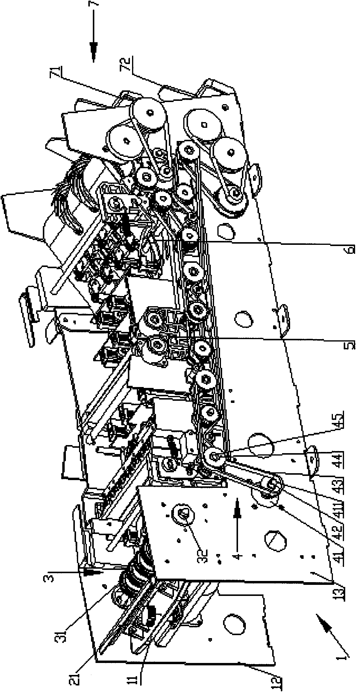 Note conveyer system of small-size sorter