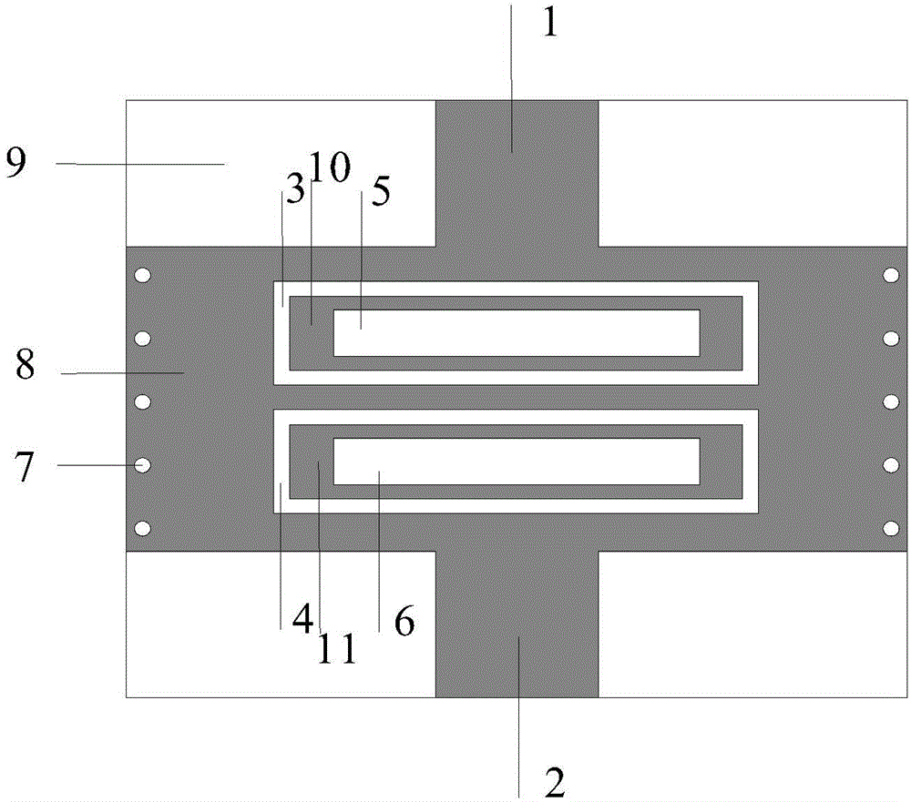 Microwave millimeter wave dual-band filter