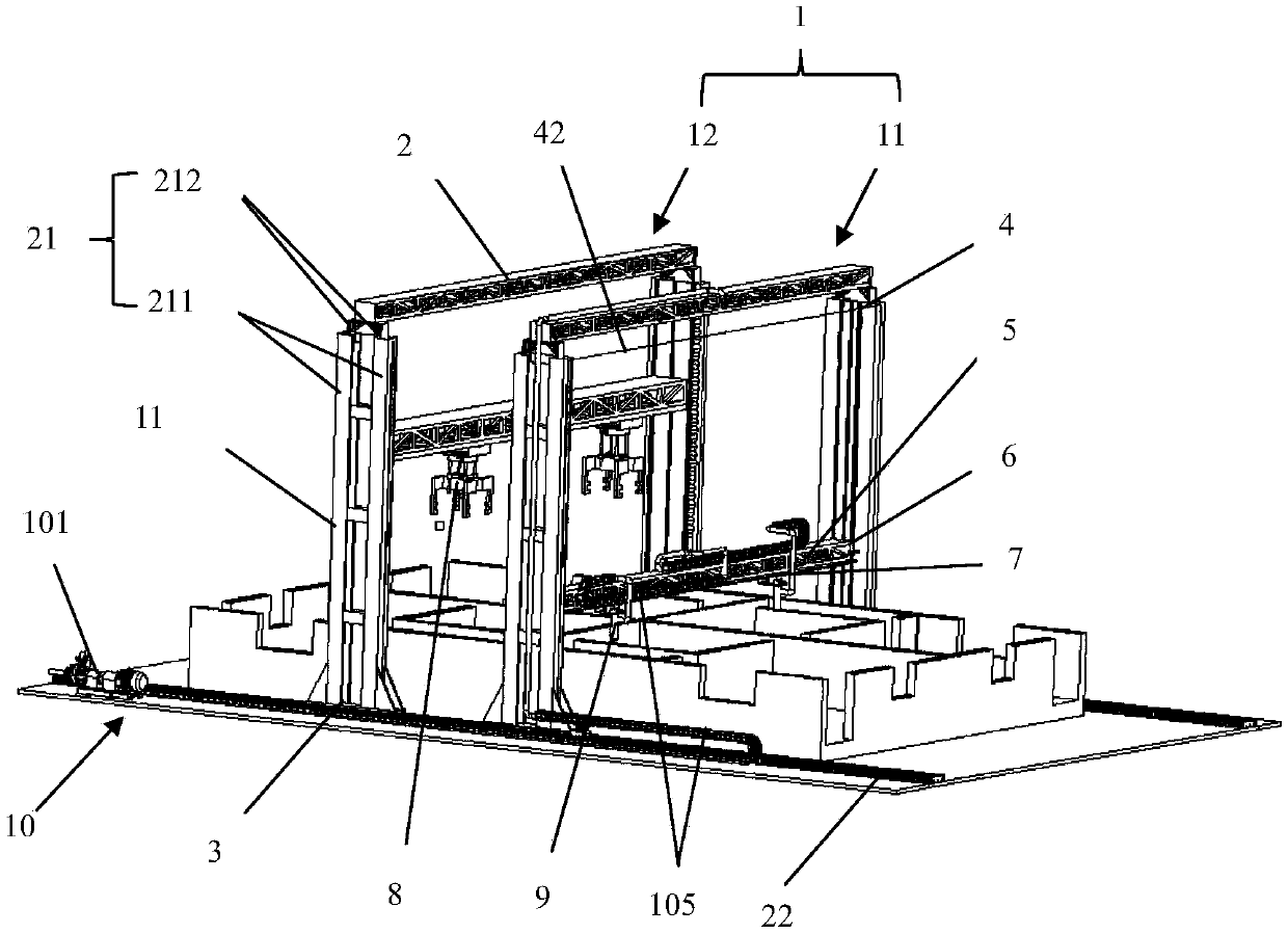 3D house printing machine