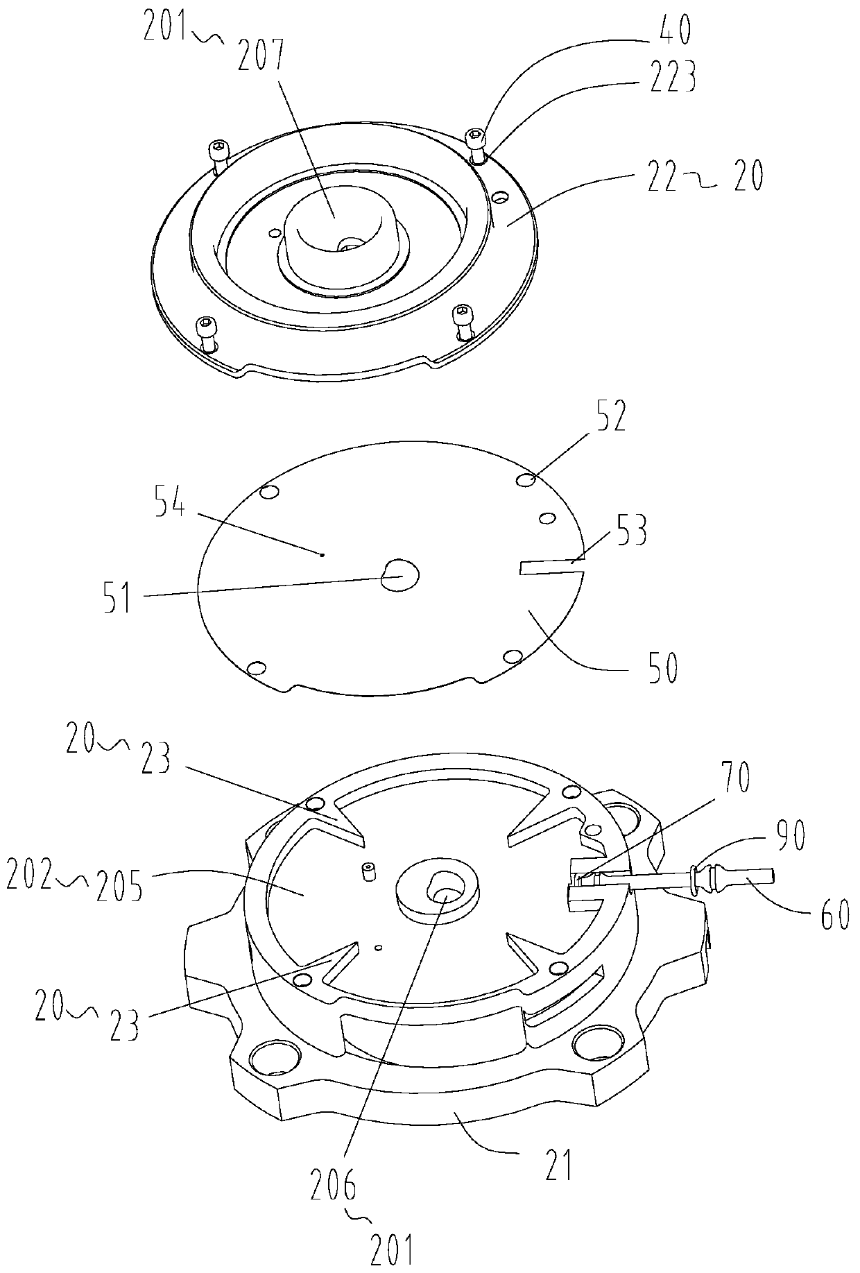 Scroll compressor and refrigerating system