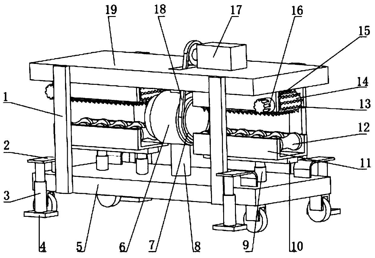 Log debarking device for wood processing