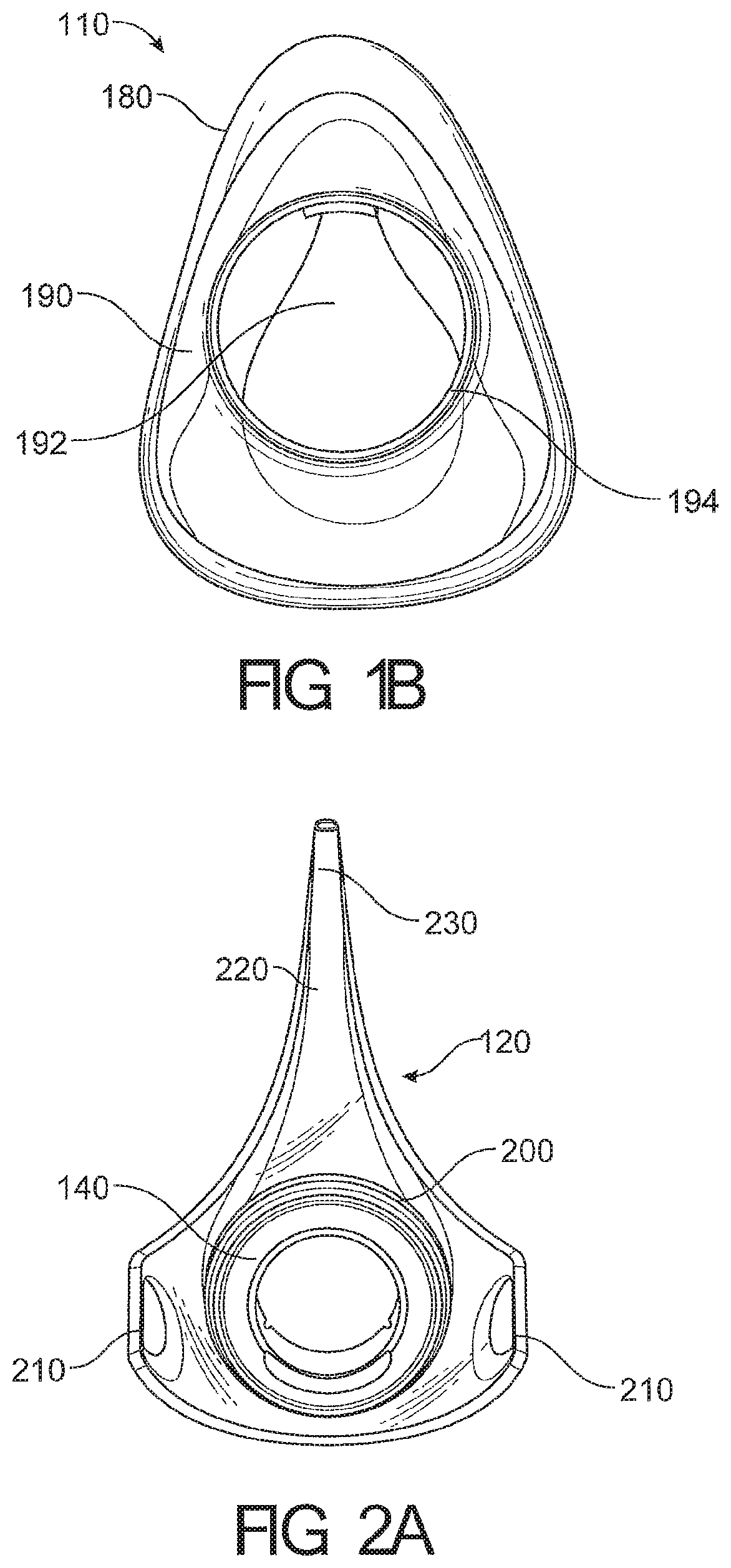 Respiratory mask and related portions, components or sub-assemblies