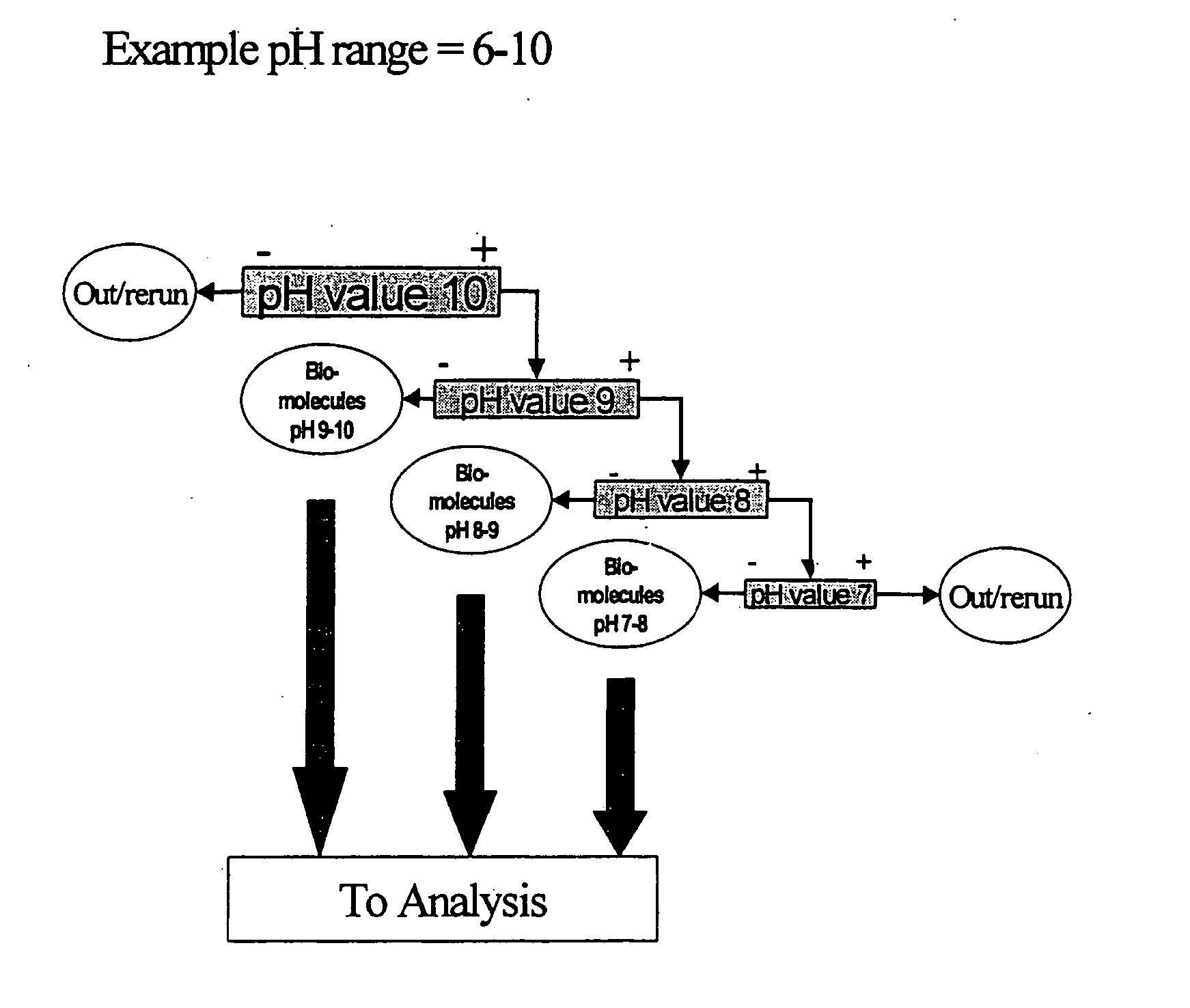 Method of separating biocomponents contained in a liquid, a separating system and a separating unit