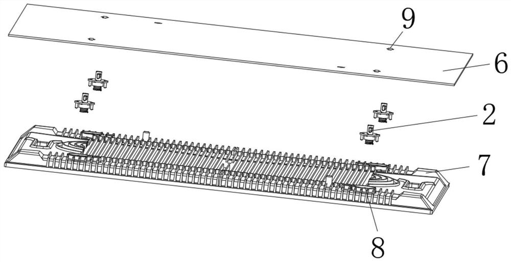 Front-back maintenance mechanism for LED display module