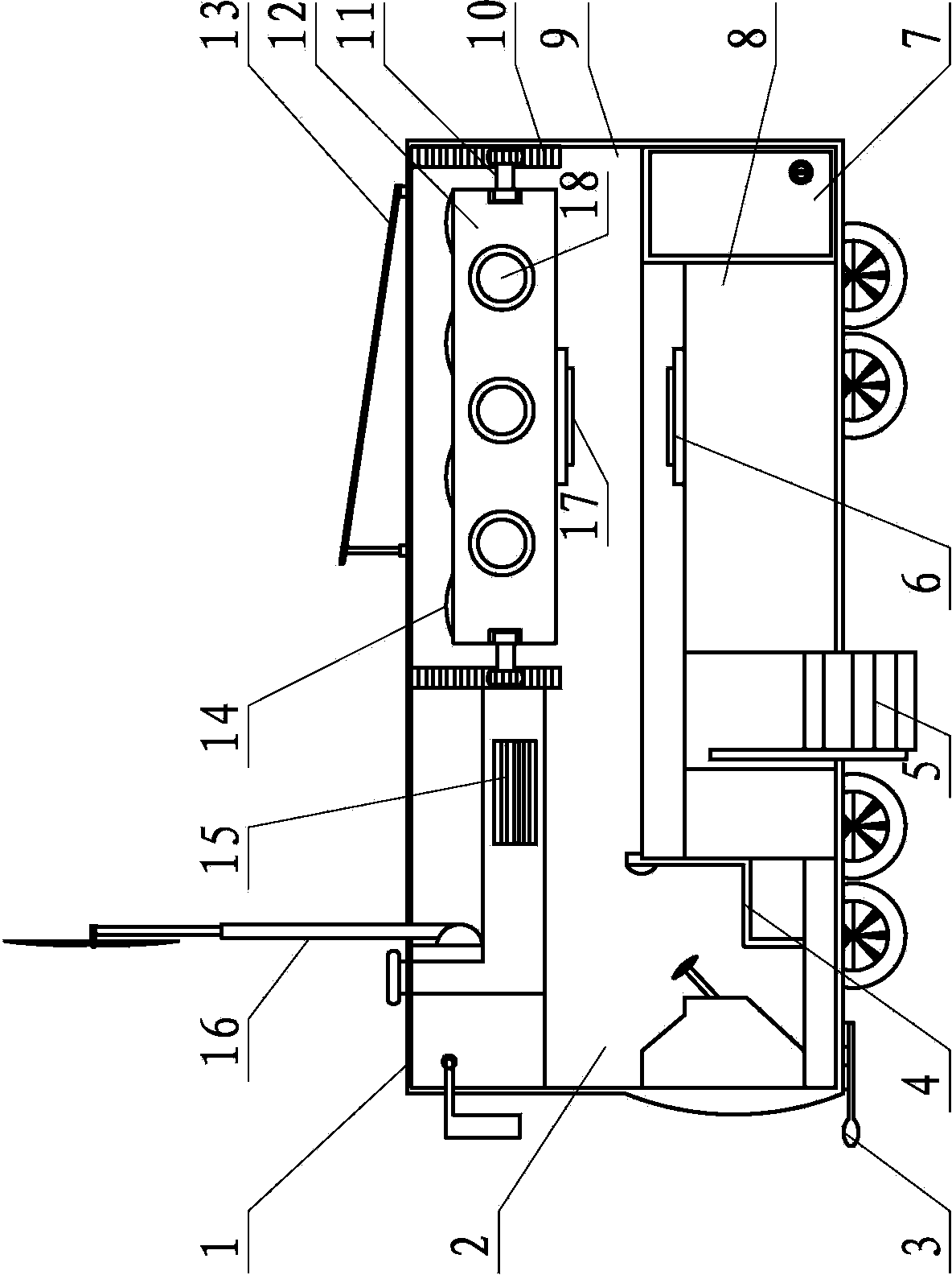 Mobile gyromagnetic therapy vehicle