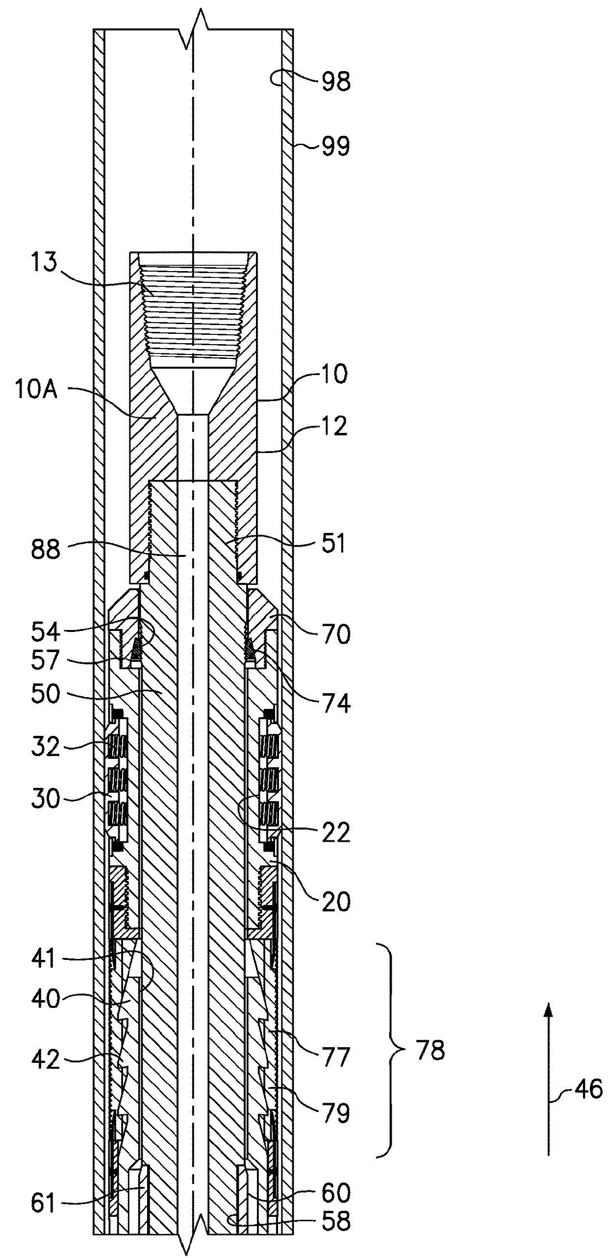 Gripping tool for removing a section of casing from a well