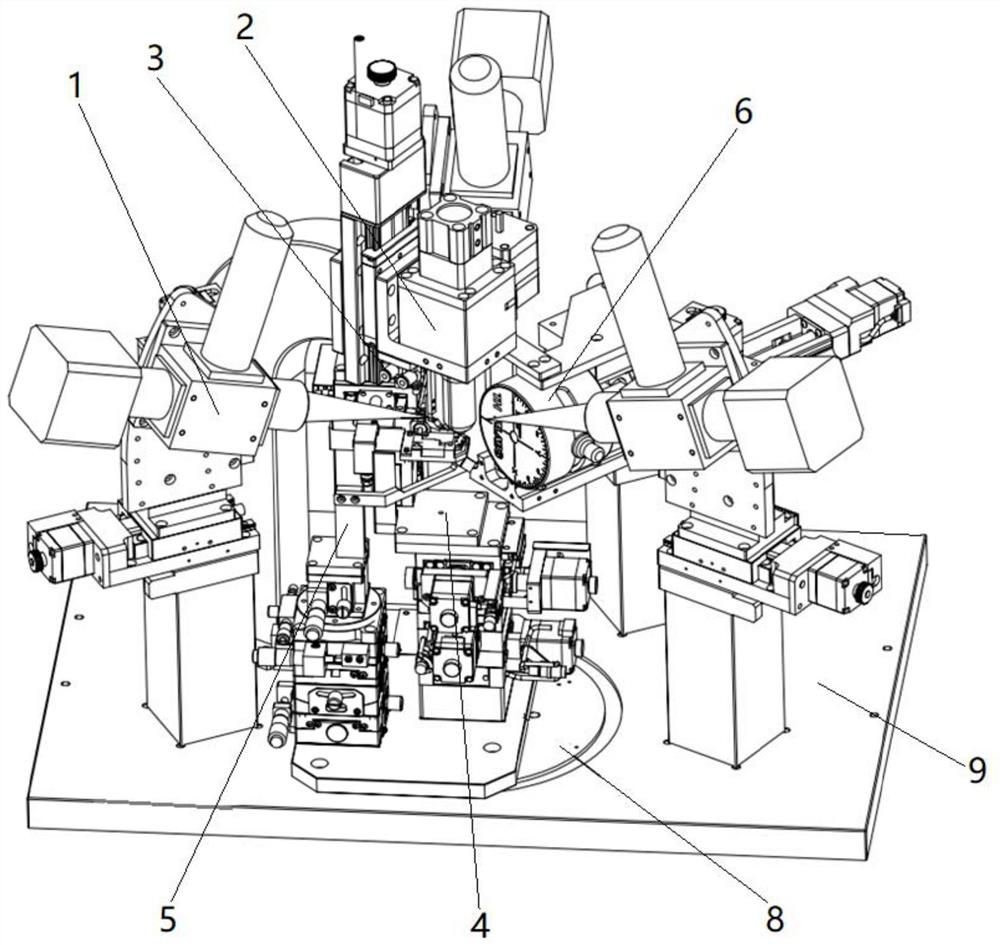 Coupling welding equipment and method for coaxial collimator