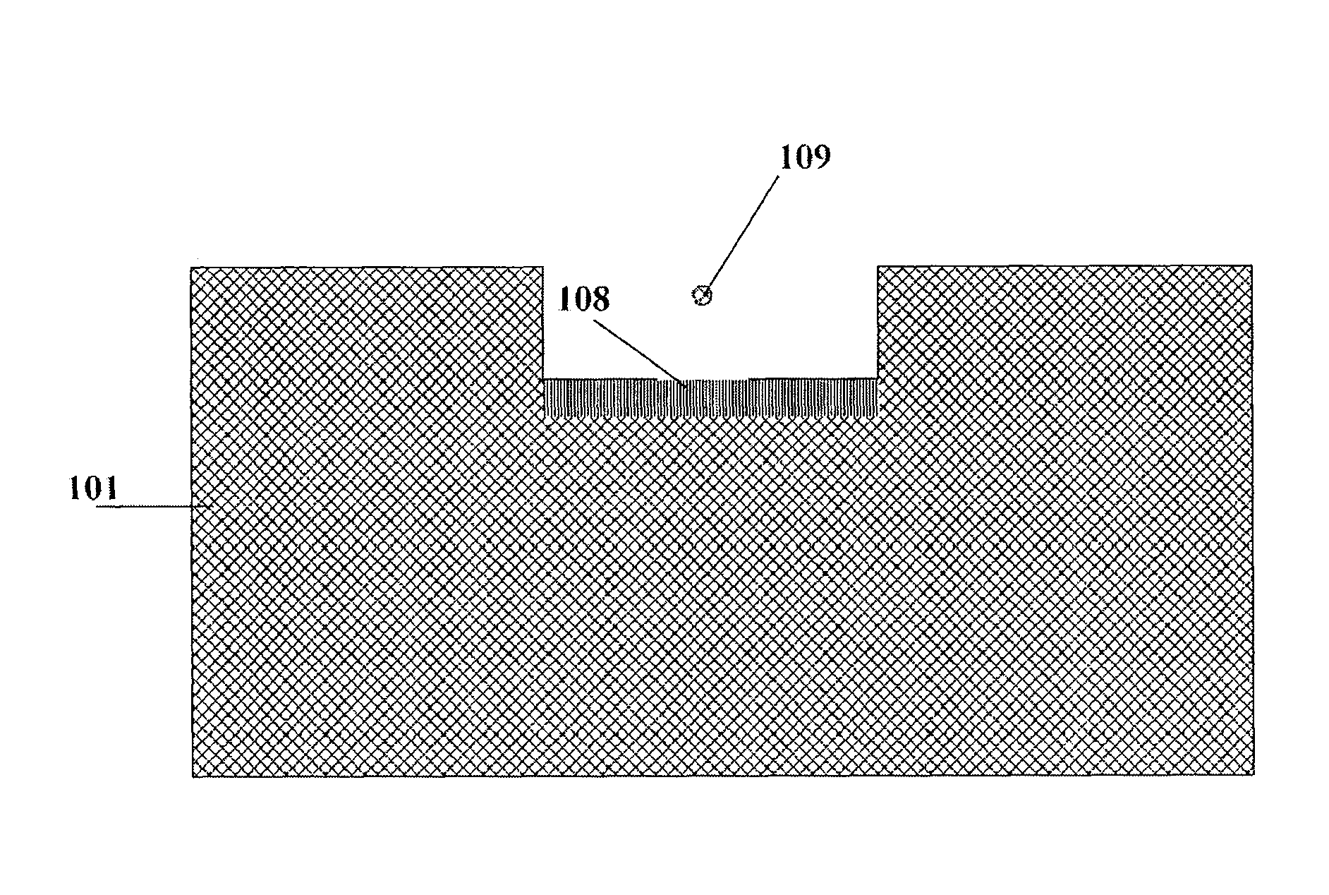 Method for manufacturing a MOSFET with a surrounding gate of bulk Si