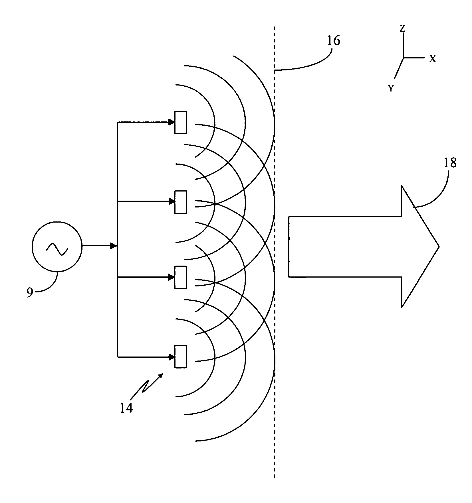 Hypersonic transducer