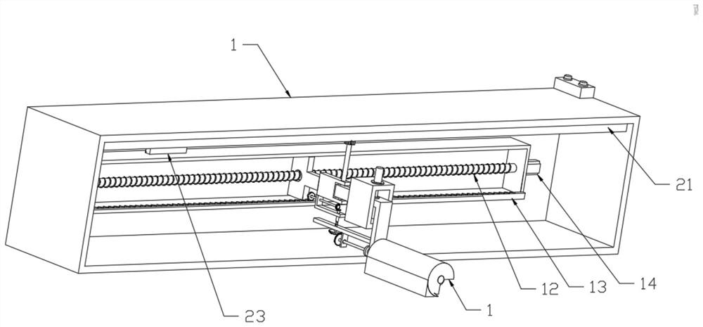 Automatic sand pit trowelling device for standing long jump