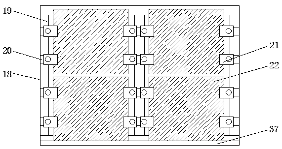 Solar photovoltaic support with convenient angle adjustment