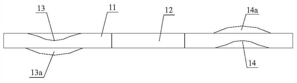 Flat-plate multi-chamber gap discharge electrode