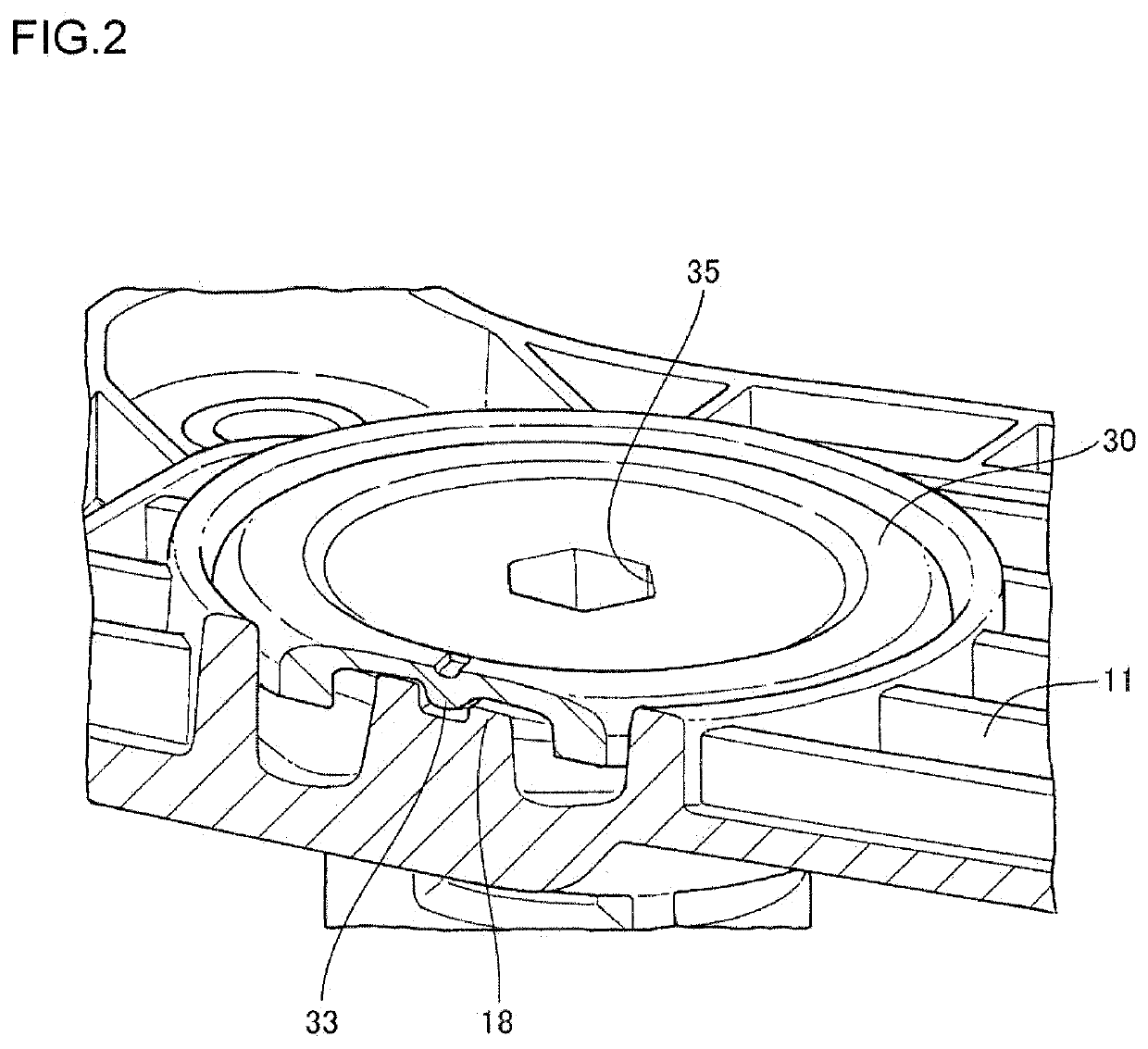 Lubricating oil discharge and filling structure