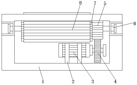 Cold drawing die for seamless steel pipe