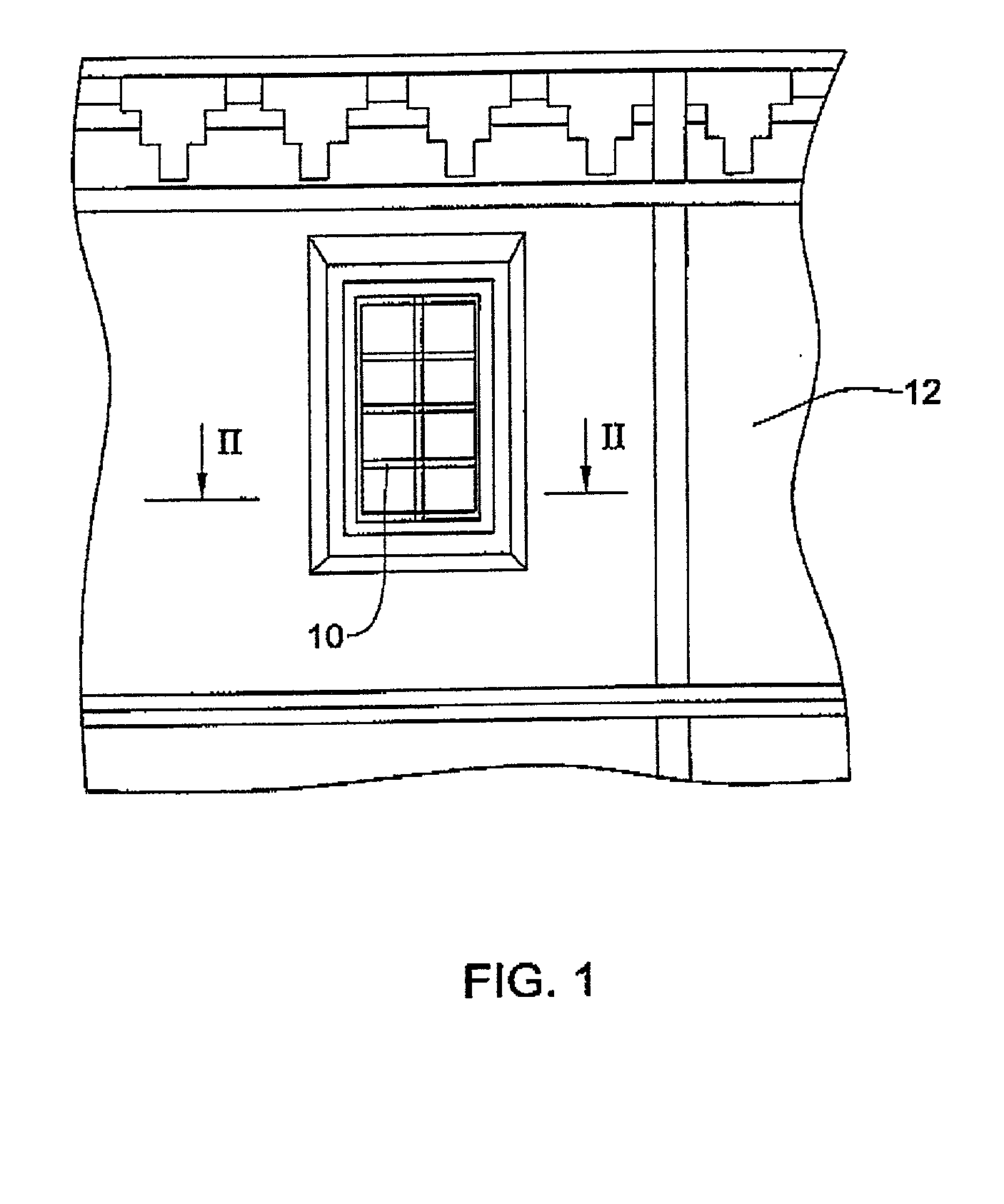 Dismantable protective window