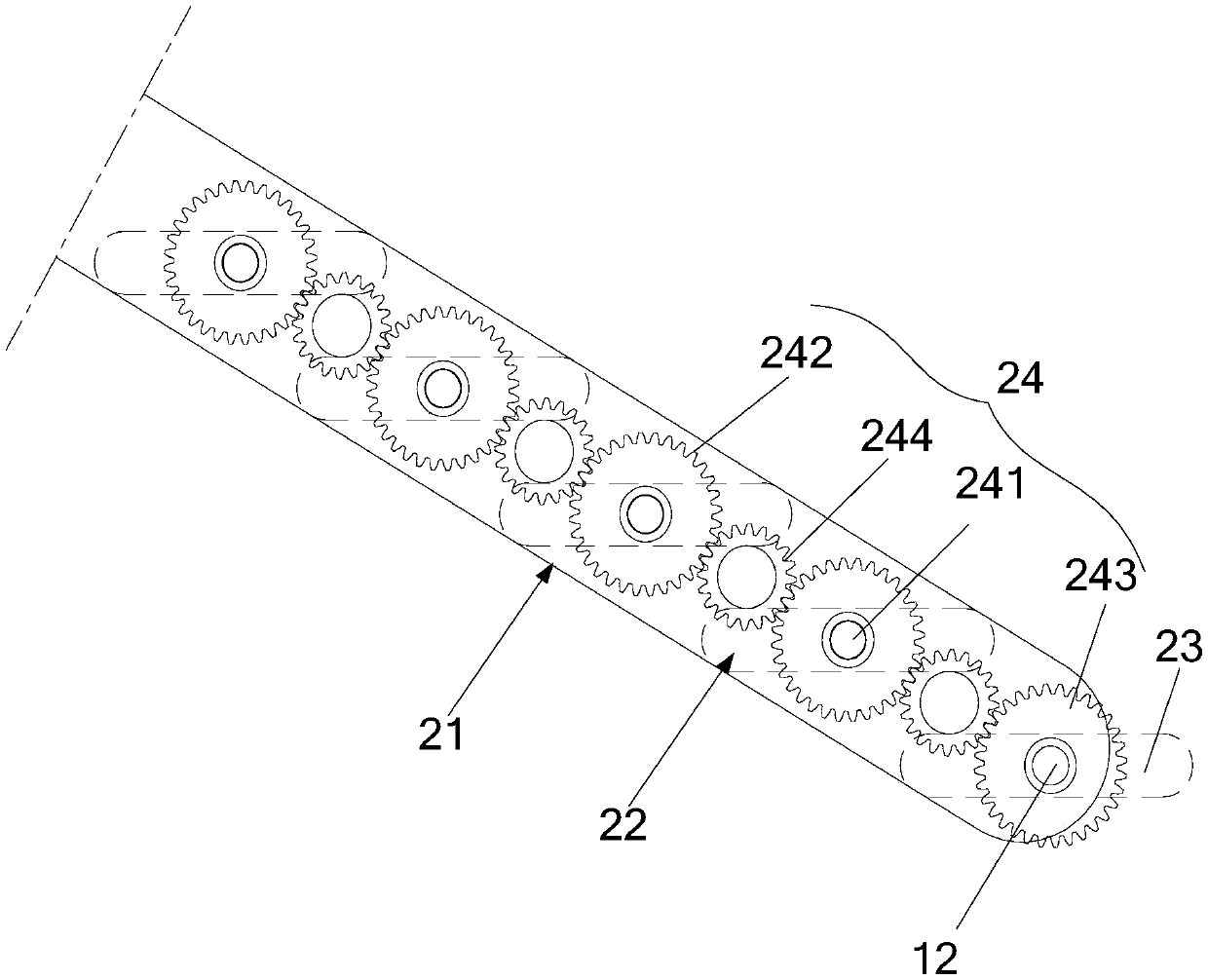 Airport in-vehicle staircase